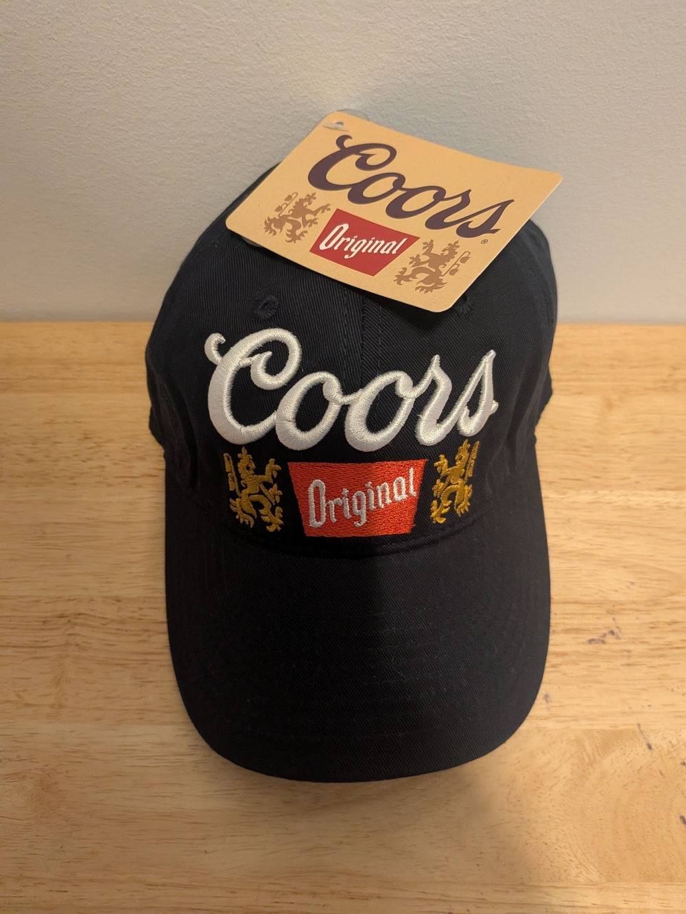 Original Embroidered Navy Blue Baseball Cap